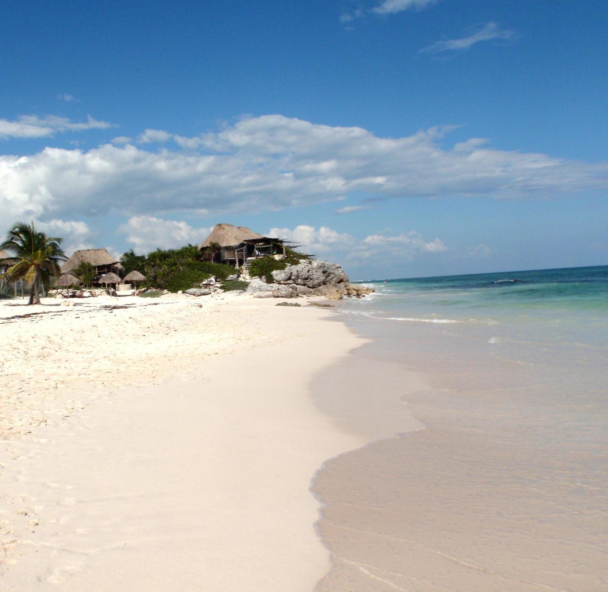 Punta Piedra Beach Posada Hotel Tulum Exterior photo