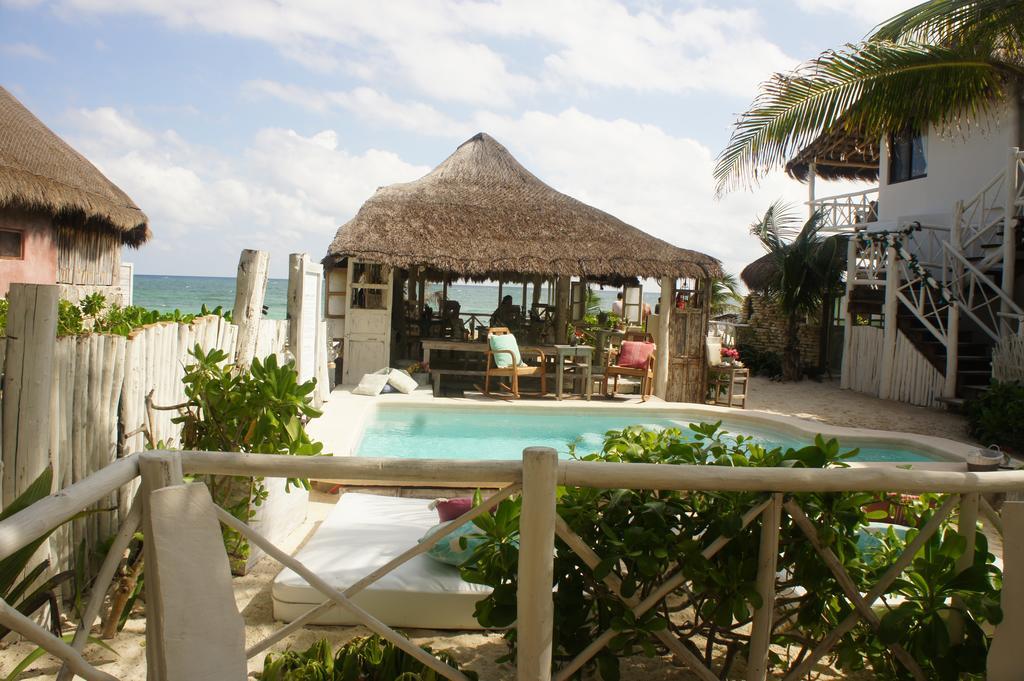 Punta Piedra Beach Posada Hotel Tulum Exterior photo