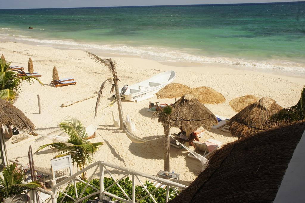 Punta Piedra Beach Posada Hotel Tulum Exterior photo