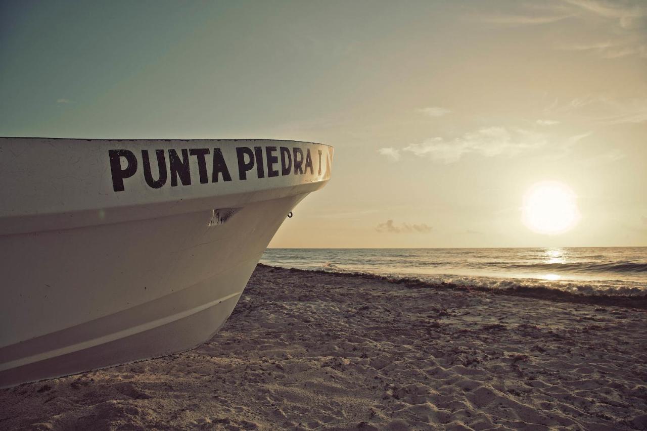 Punta Piedra Beach Posada Hotel Tulum Exterior photo